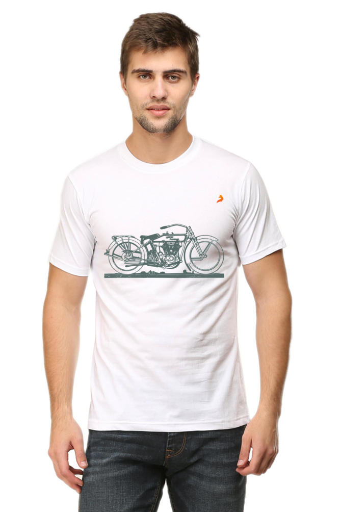 Grey Bike Tee