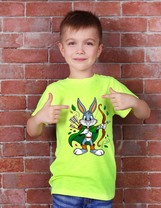 Animated Archery Bunny Tee