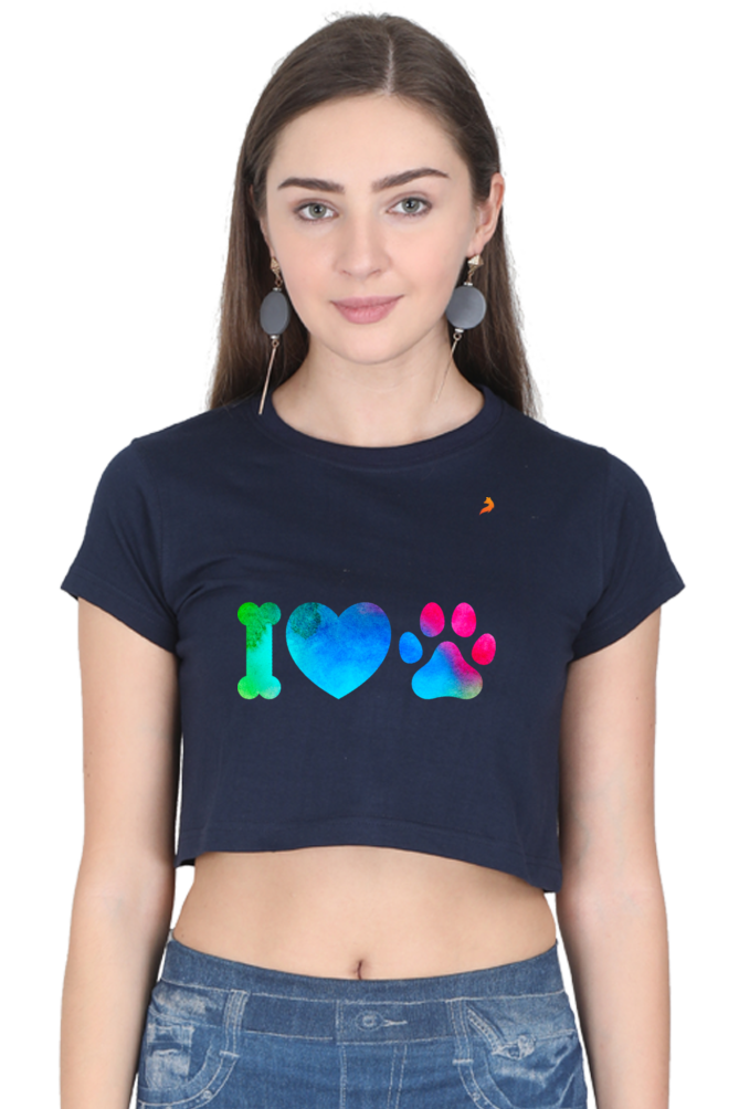 Cat Love Crop Top