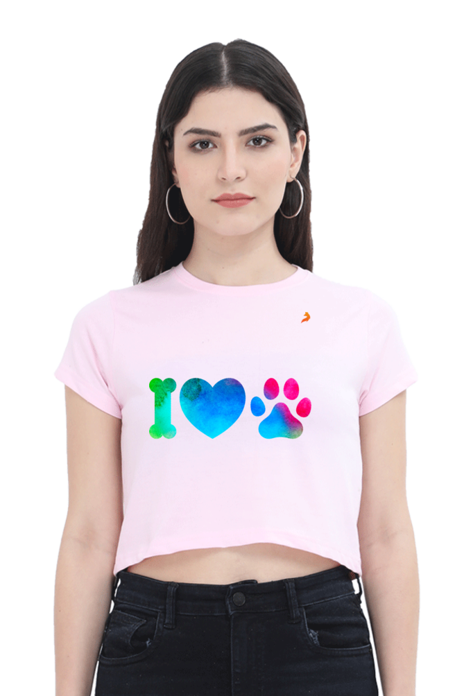 Cat Love Crop Top