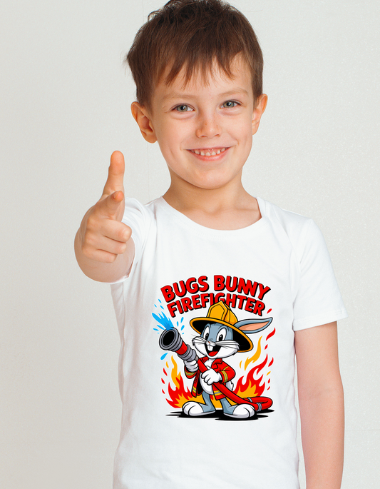 Bugs Bunny Fire Fighter Tee