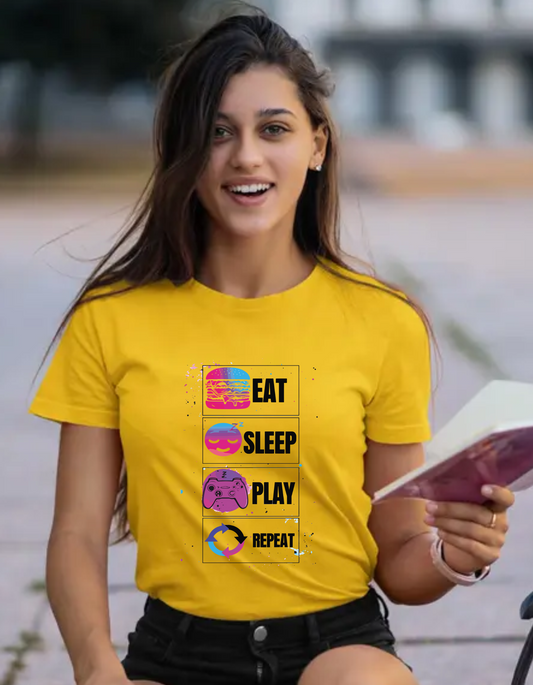 Eat Sleep Game Tee
